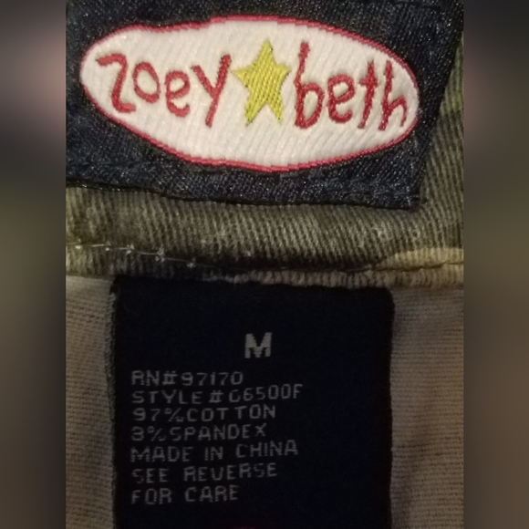 Lightly used Zoey Beth Camo Skirt, Size M - Picture 7 of 10